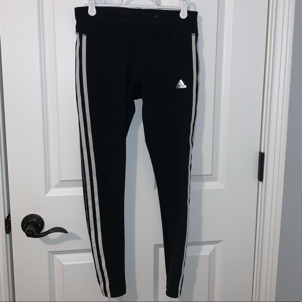 Adidas Three Stripe Leggings
